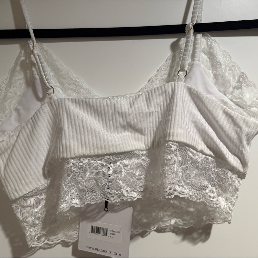 Beach Riot White Lace Trim Bikini - Picture 11 of 11